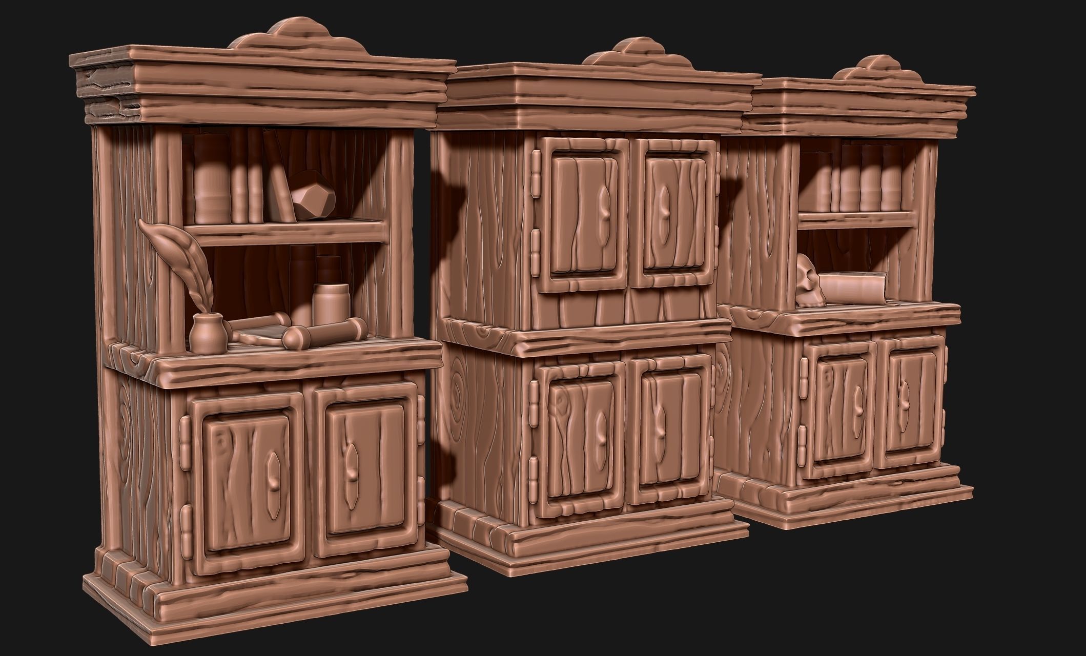 Simple Racks - Wargames - Boardgames - Dioramas - Railway models 3D print model_8