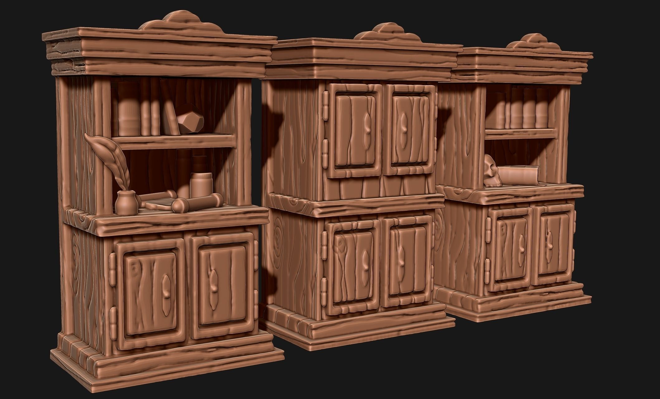 Simple Racks - Wargames - Boardgames - Dioramas - Railway models 3D print model_9