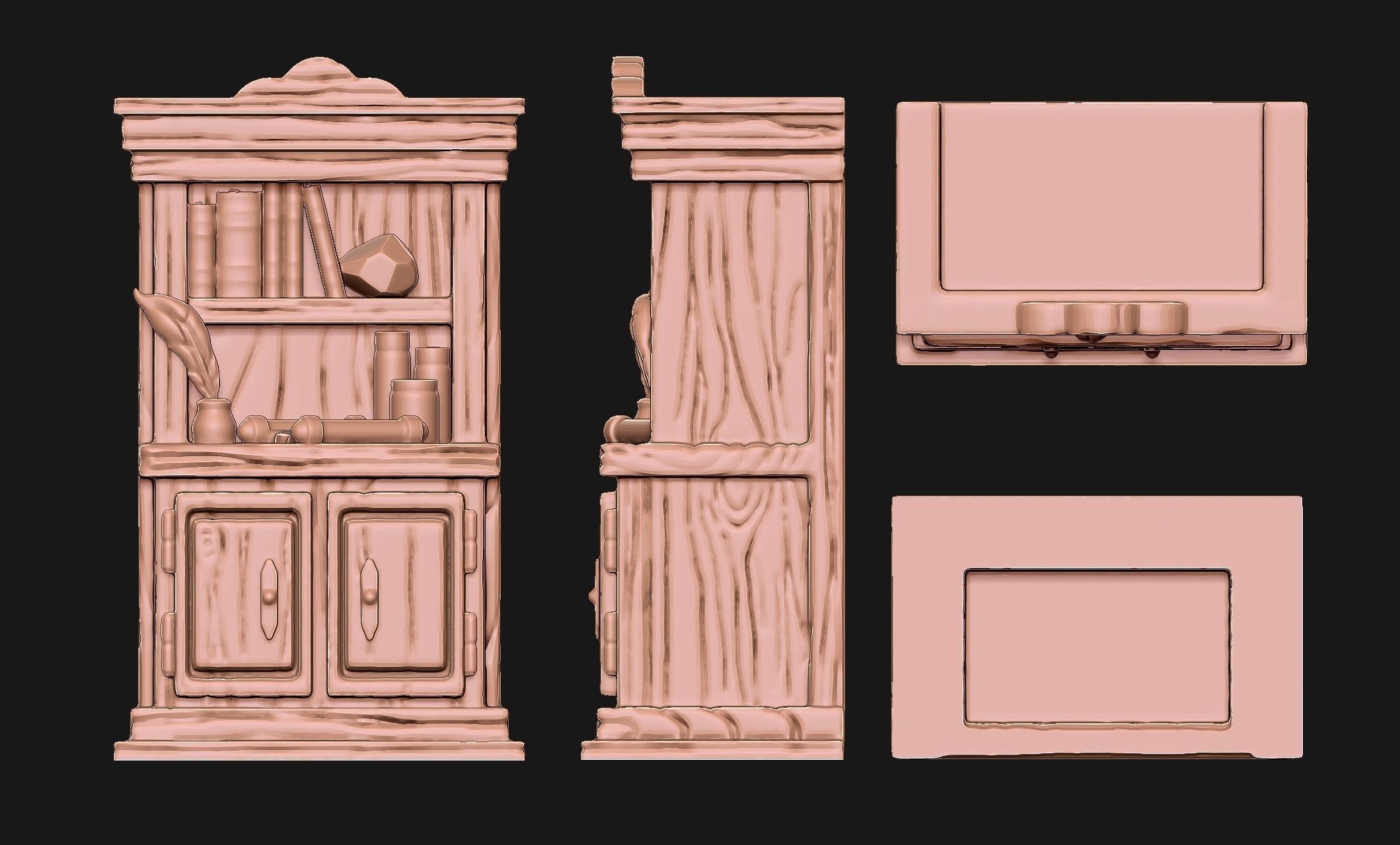 Simple Racks - Wargames - Boardgames - Dioramas - Railway models 3D print model_5