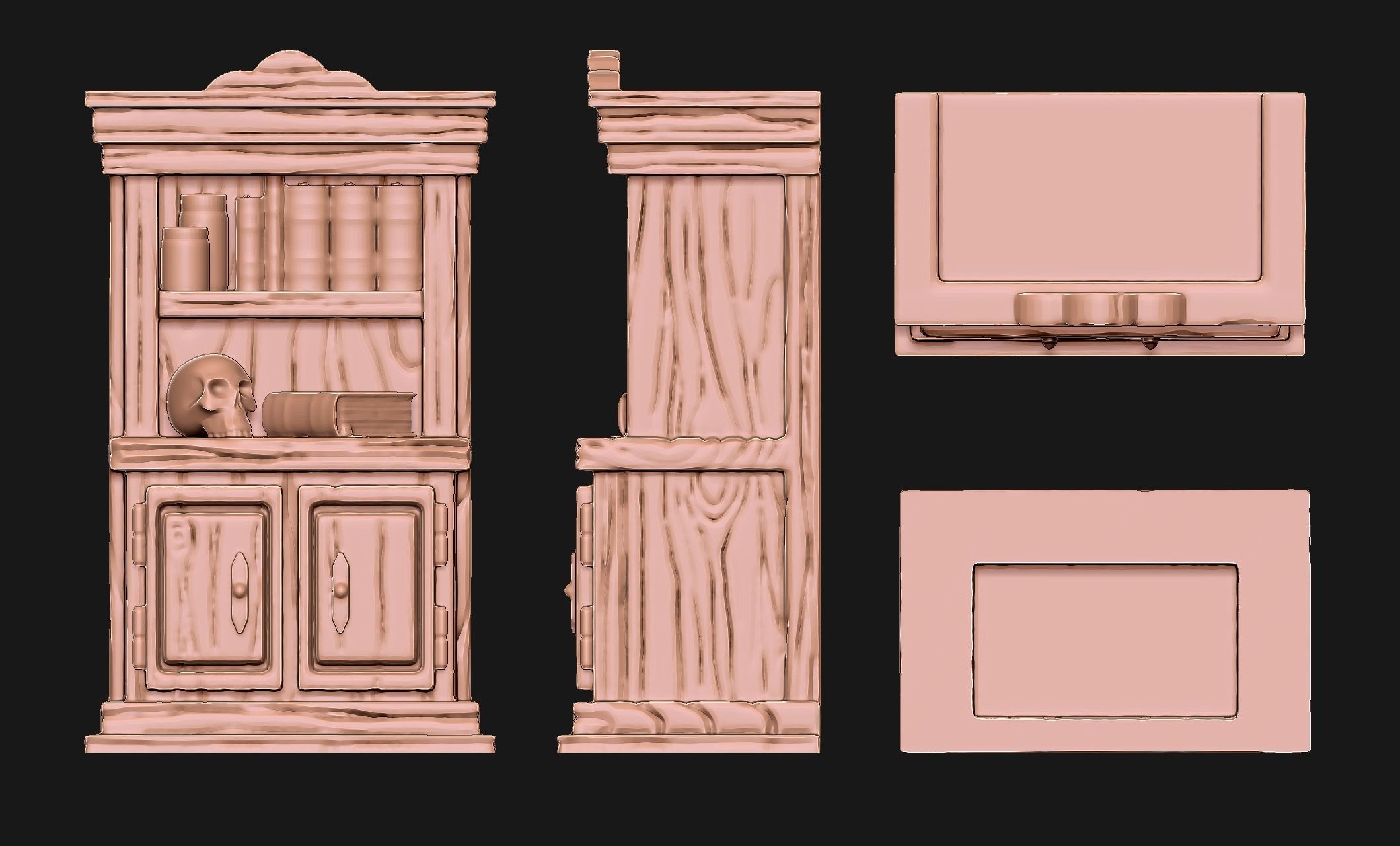 Simple Racks - Wargames - Boardgames - Dioramas - Railway models 3D print model_7