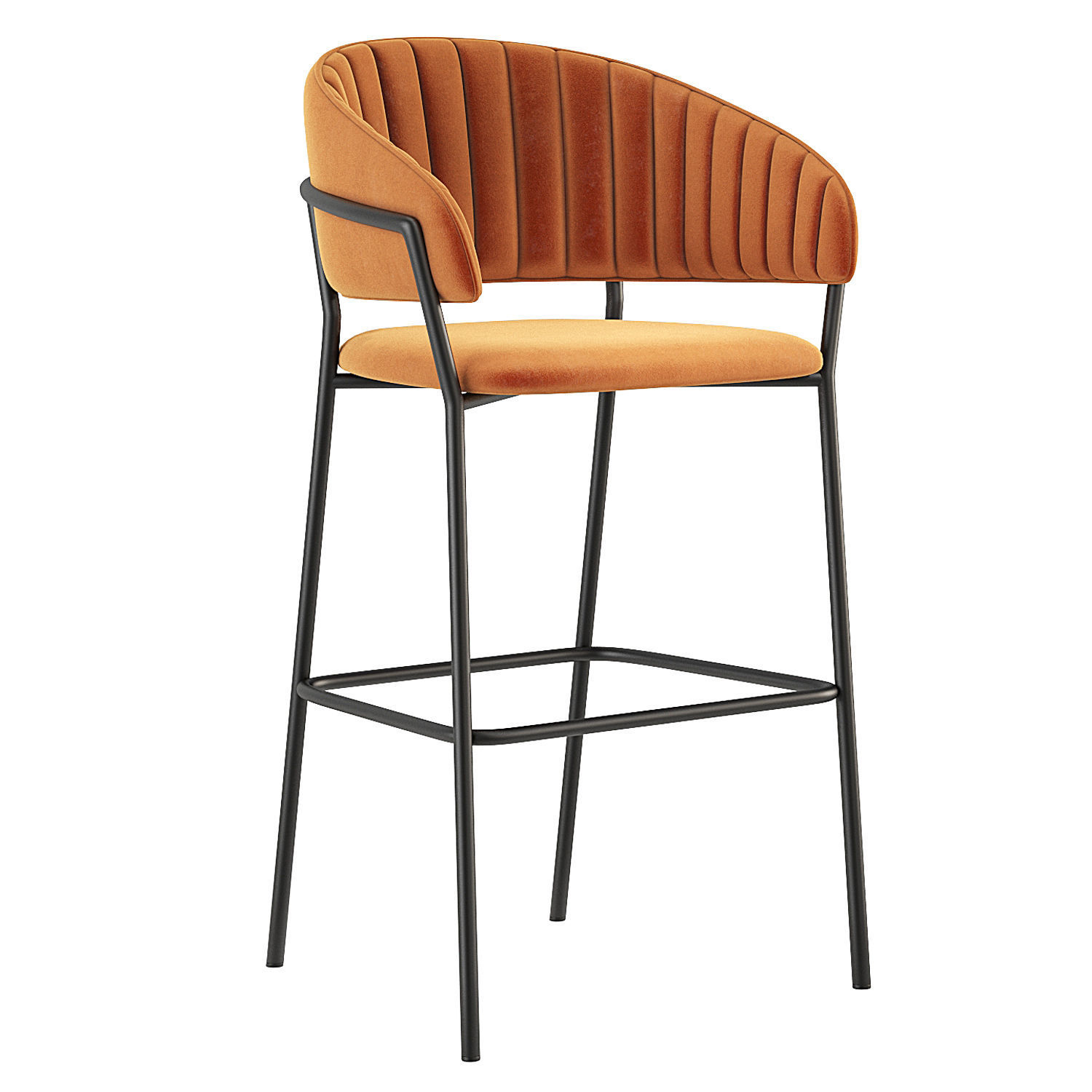 Deephouse Pisa Bar Stool 3D model_7
