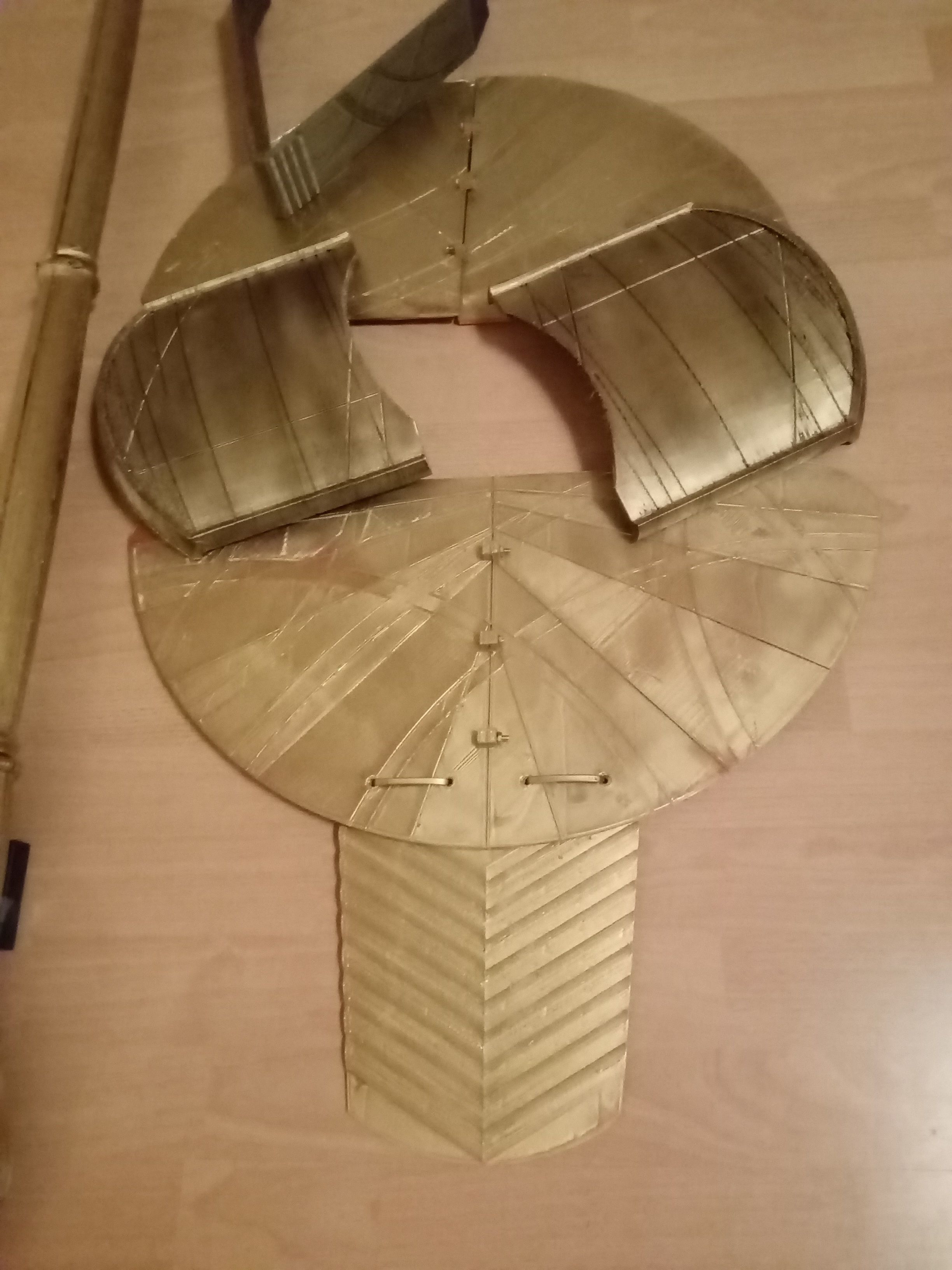 Stargate Jaffa Armor  Jaffa Ruestung 3D print model_2