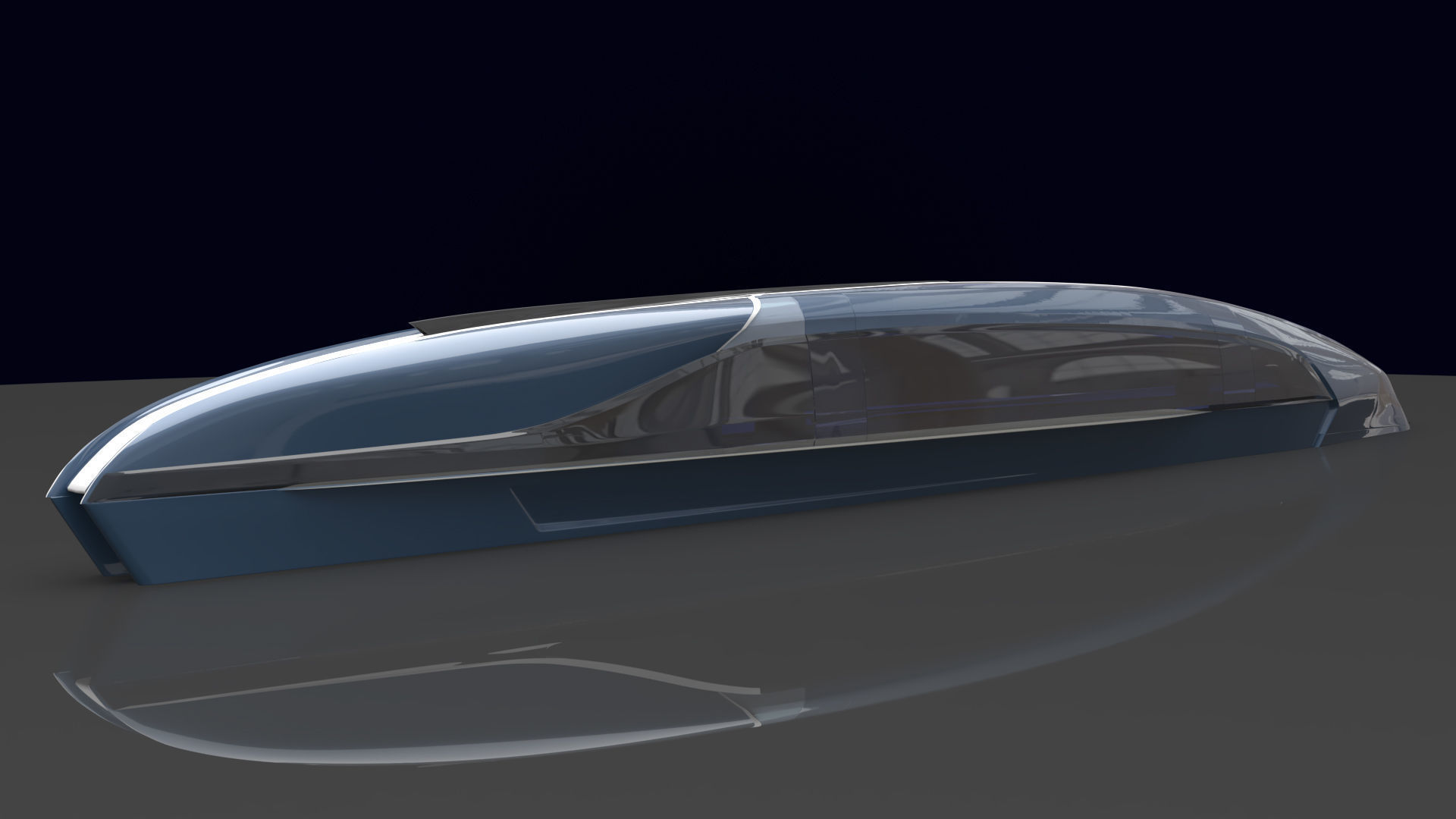 Aerotrain 3D model 3D model_2
