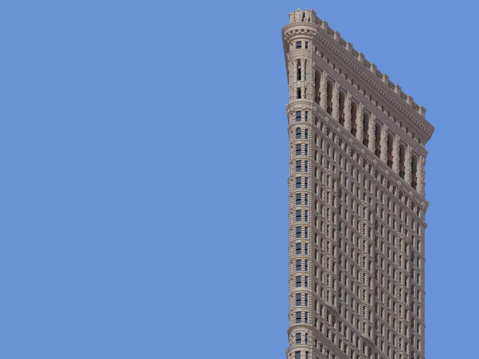 Flatiron Building 3D print model_0