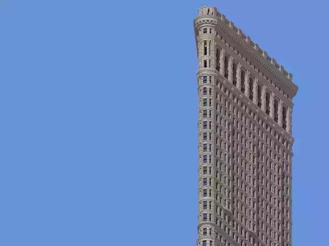 Flatiron Building 3D print model