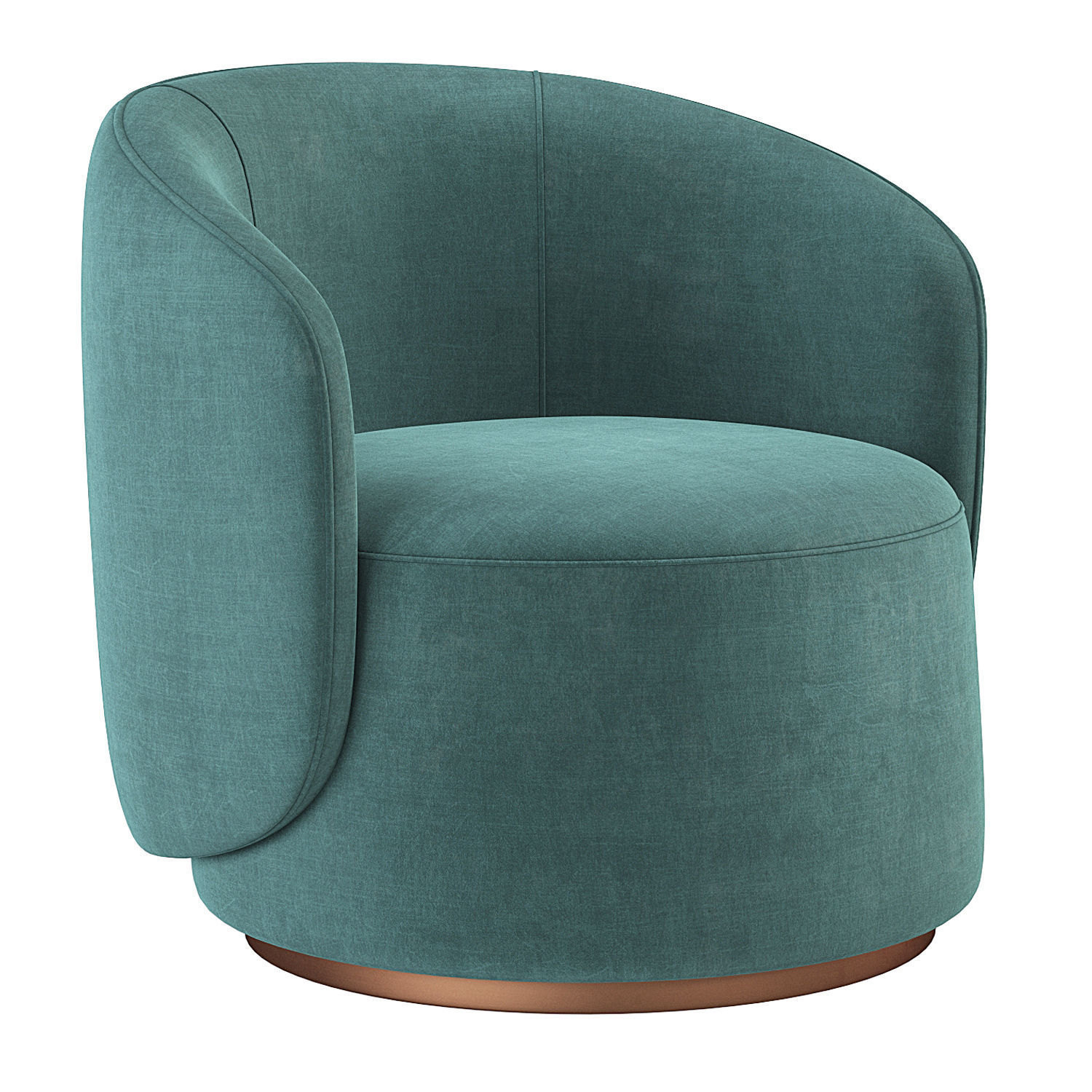 Fendi Casa Annabelle Armchair 3D model_5