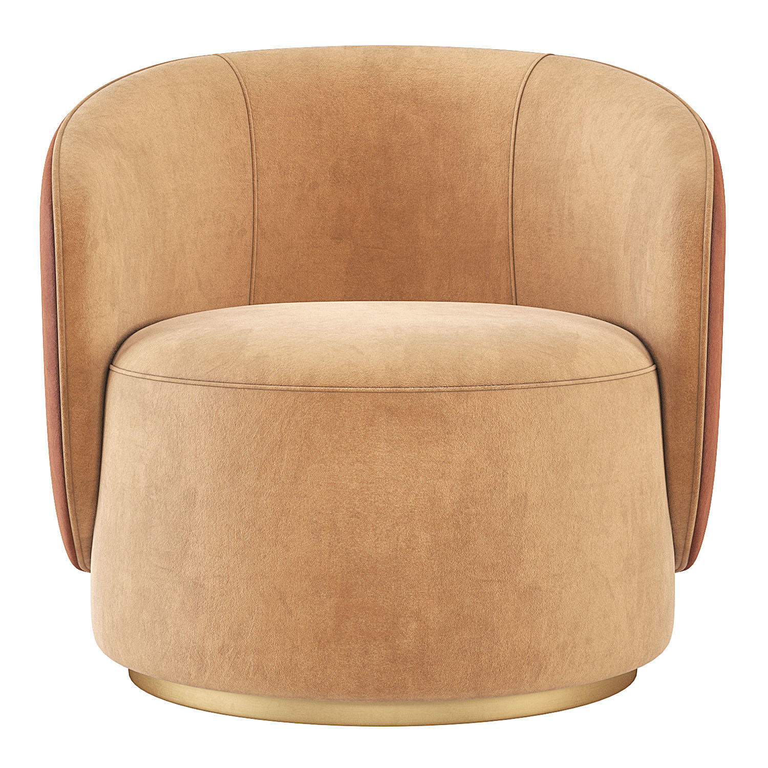 Fendi Casa Annabelle Armchair 3D model_6