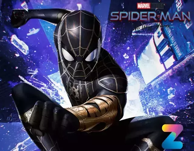 Spider-Man black and gold suit