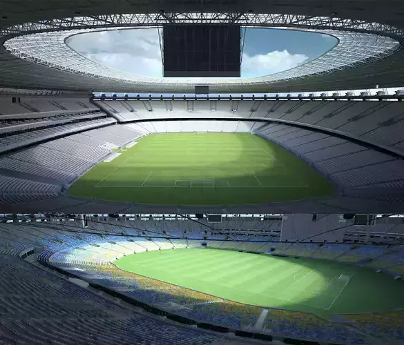 stadium cup 2022 qatar 3D model