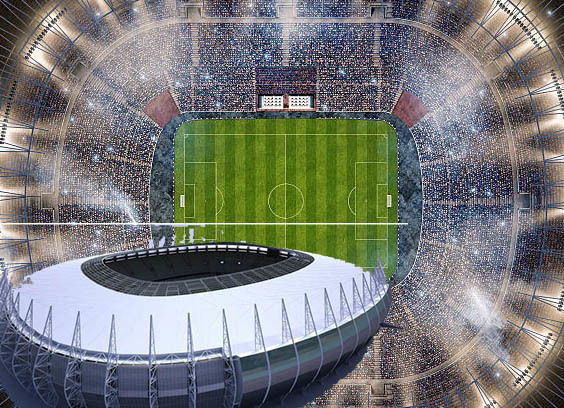  stadium cup 2022 qatar 3D model 3D model_1
