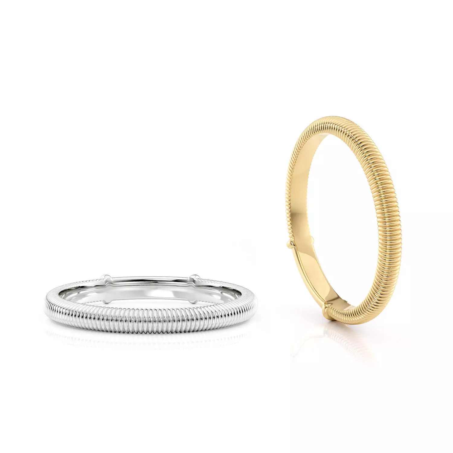 Band spring ring clear printable 3d model 3D print model