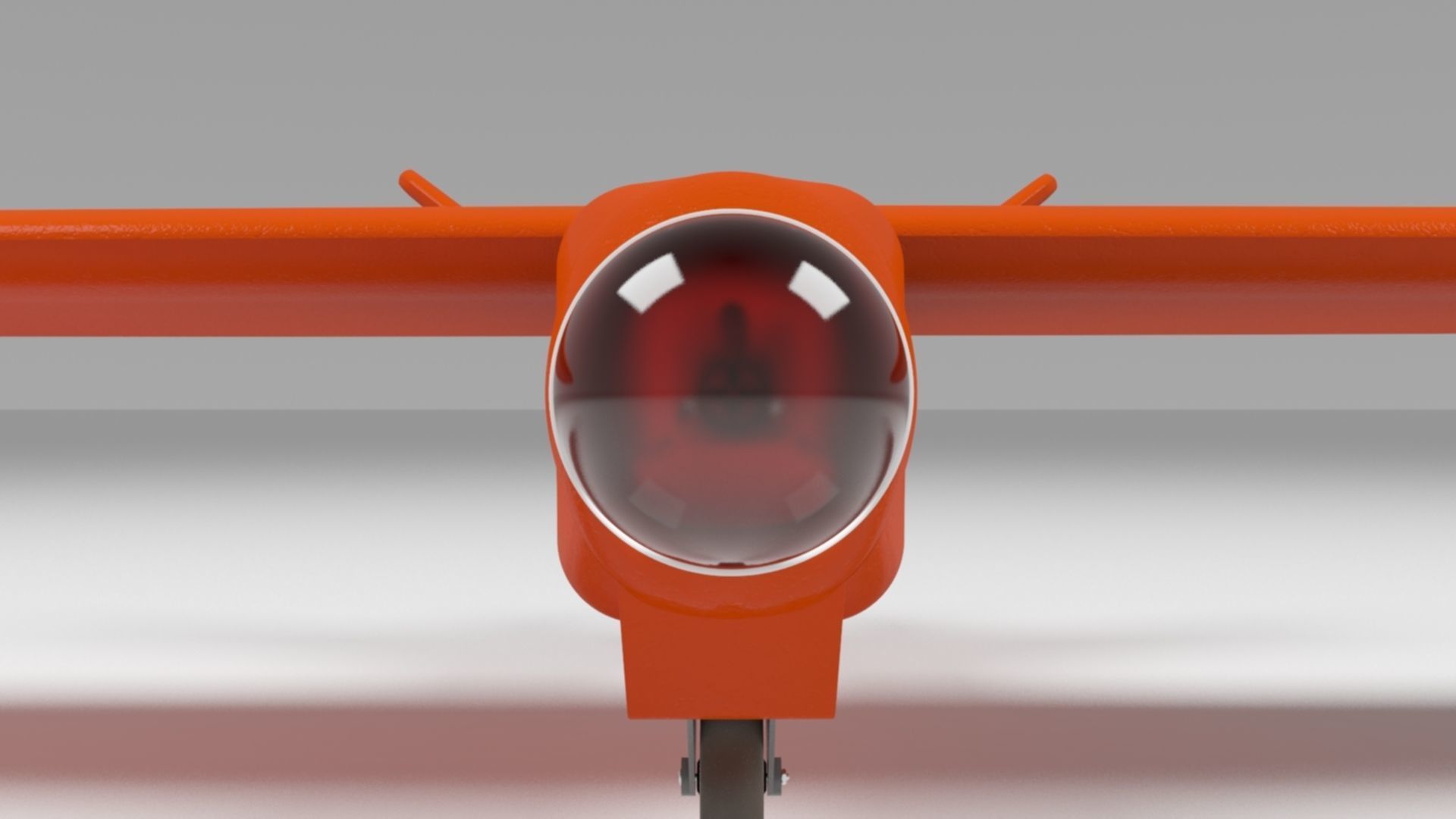 UAV Talon plane 3D model_2