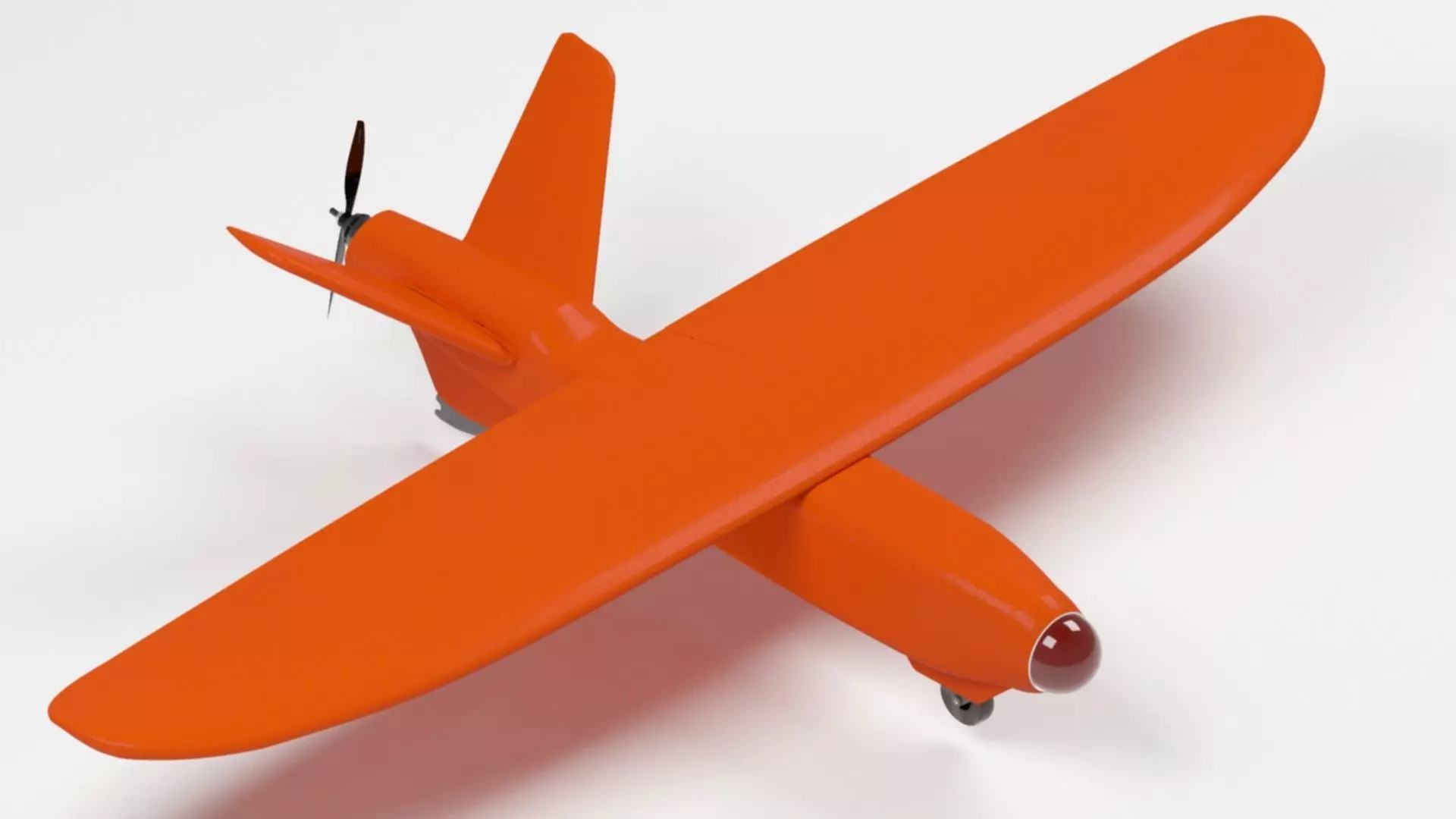 UAV Talon plane 3D model_0