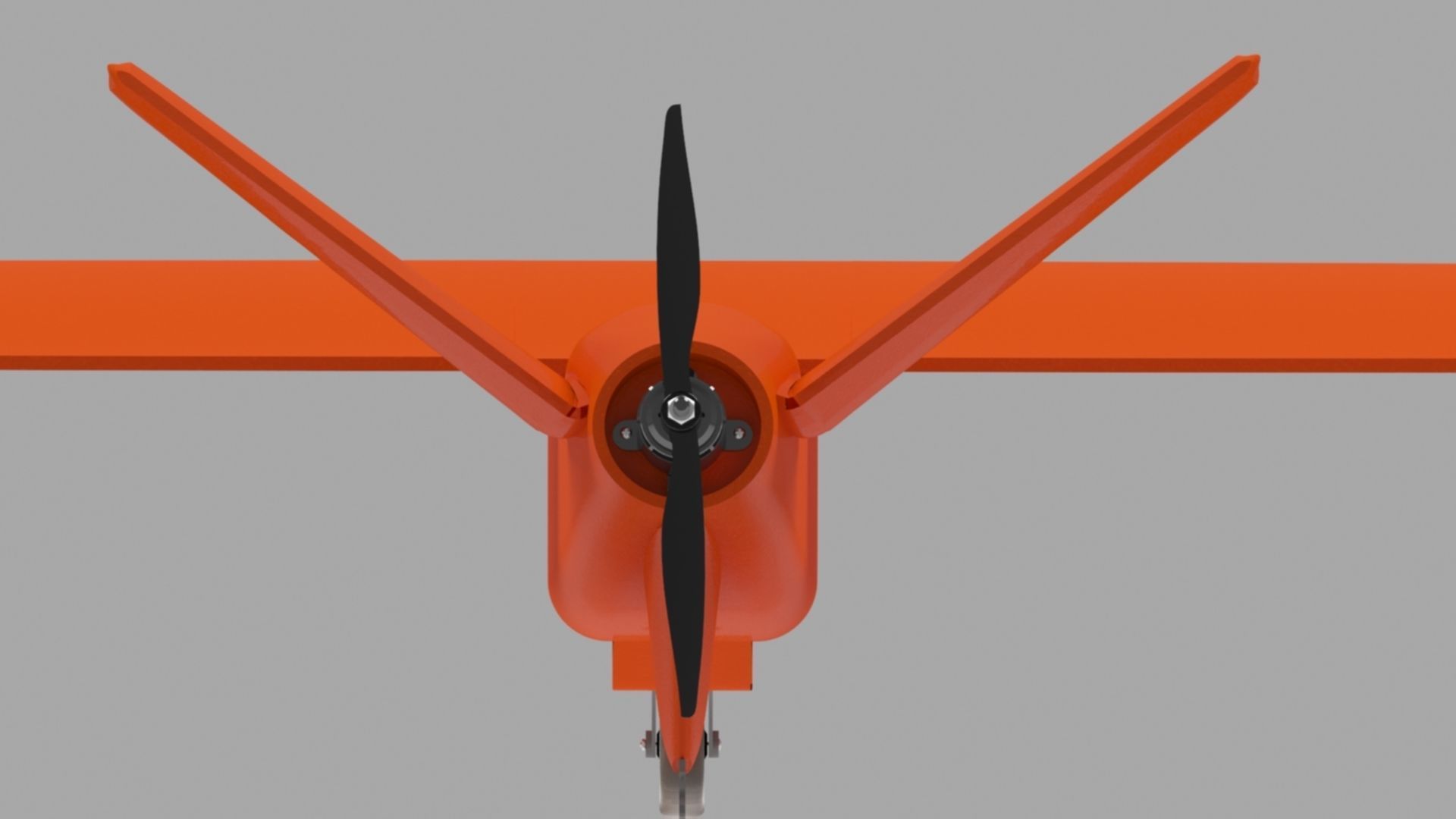UAV Talon plane 3D model_3