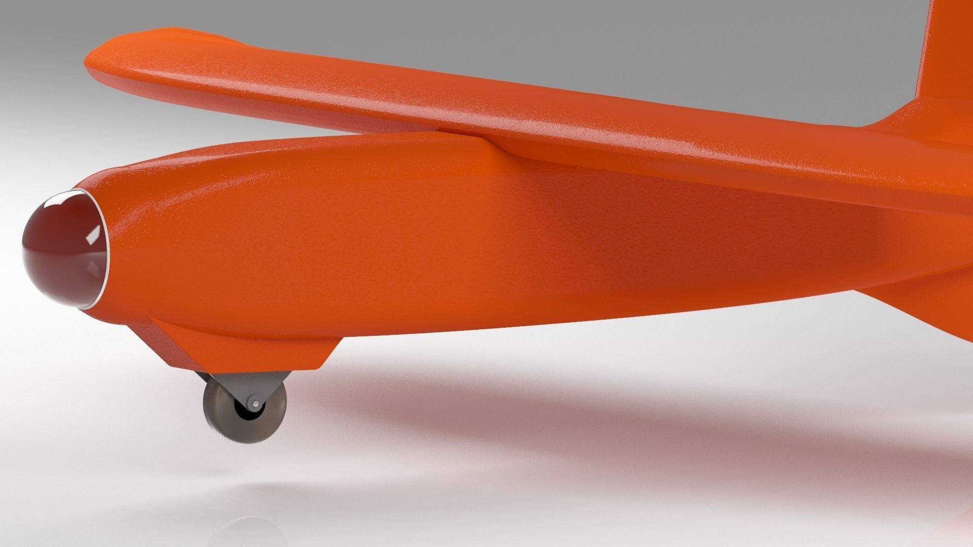 UAV Talon plane 3D model_7