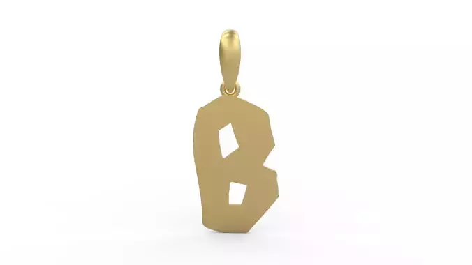 Initial Letters Pendant TimeBomb B