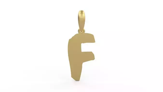 Initial Letters Pendant TimeBomb F