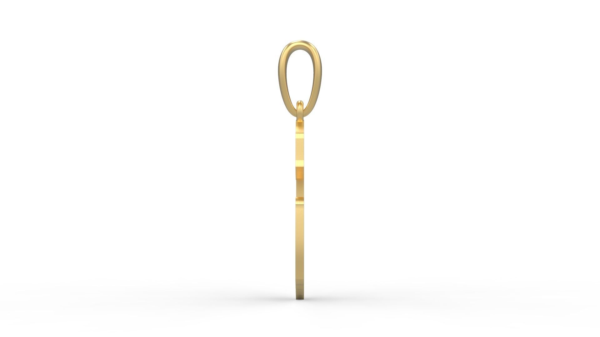 Initial Letters Pendant TimeBomb G 3D print model_2