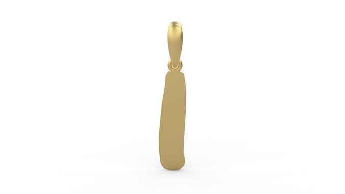 Initial Letters Pendant TimeBomb I 3D print model