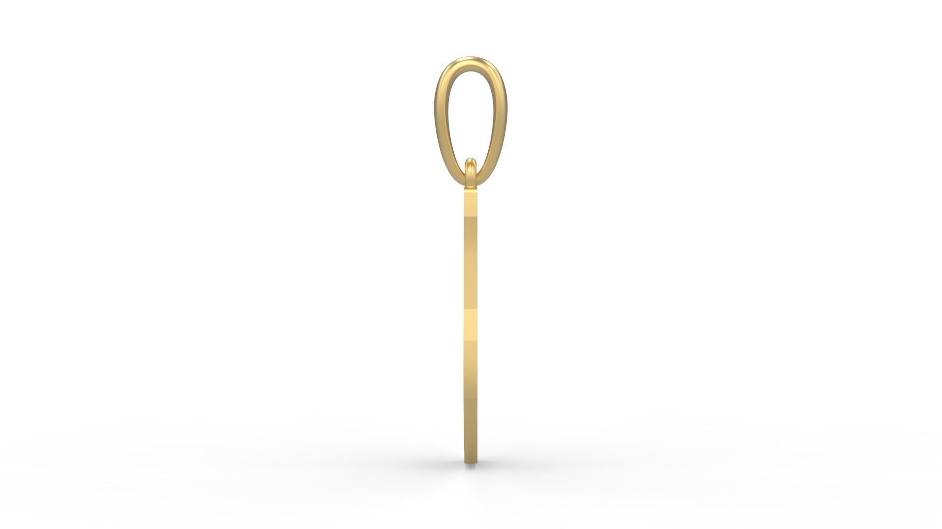 Initial Letters Pendant TimeBomb J 3D print model_2