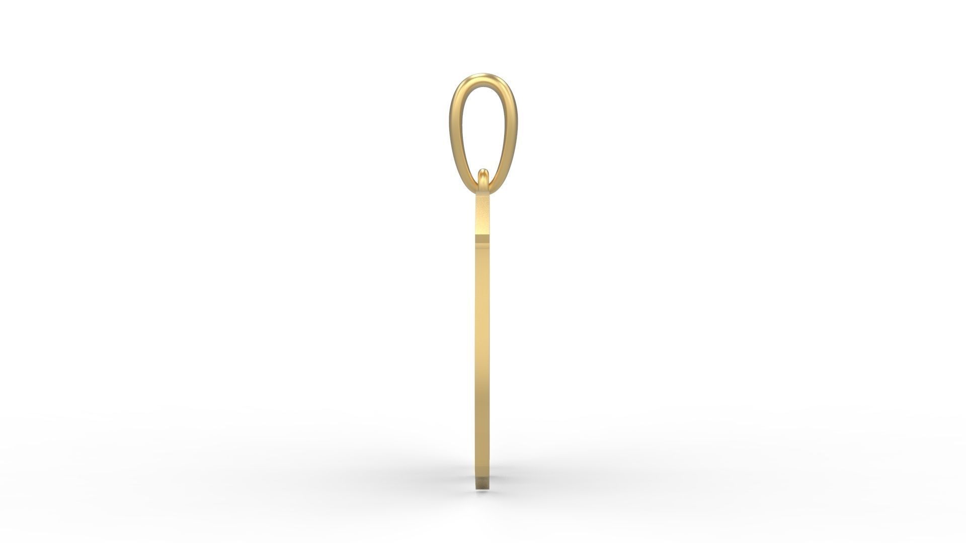 Initial Letters Pendant TimeBomb M 3D print model_2