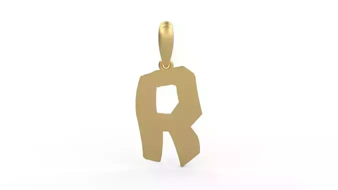 Initial Letters Pendant TimeBomb R