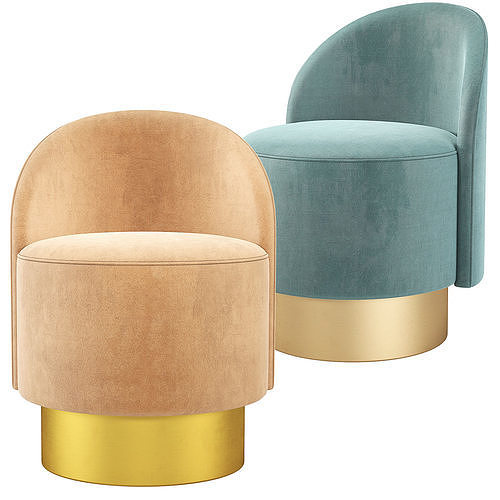 Pastilles Armchair Tacchini Italia 3D model 2