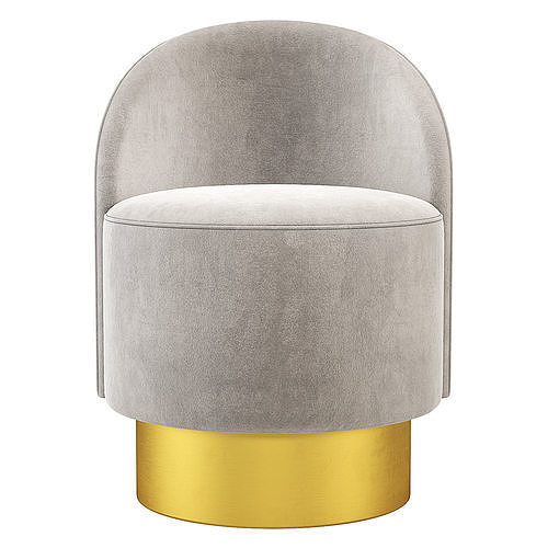 Pastilles Armchair Tacchini Italia 3D model 4
