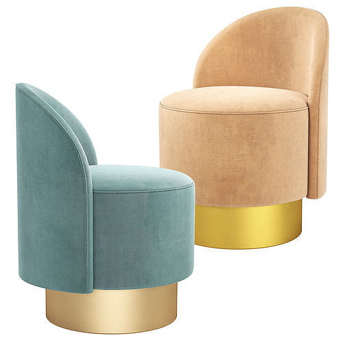 Pastilles Armchair Tacchini Italia 3D model 5
