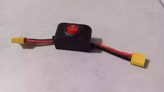 Receiver bind switch 3D print model
