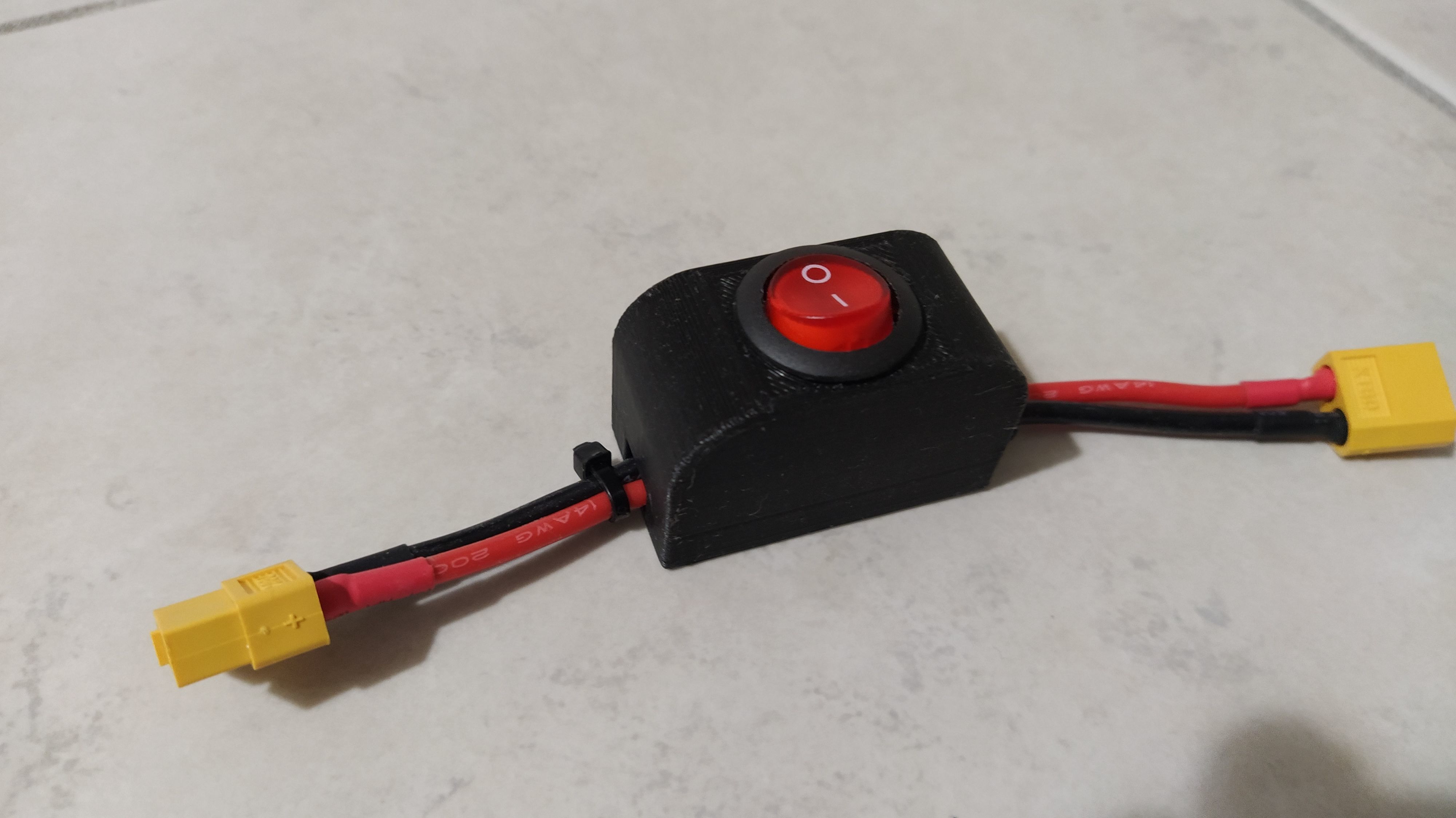 Receiver bind switch 3D print model_3