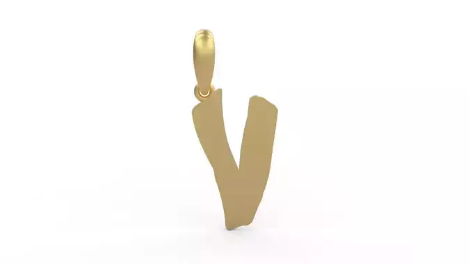 Initial Letters Pendant TimeBomb V