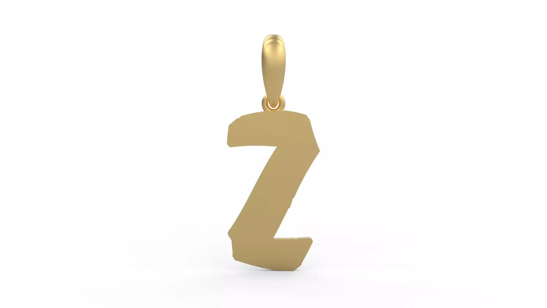 Initial Letters Pendant TimeBomb Z 3D print model