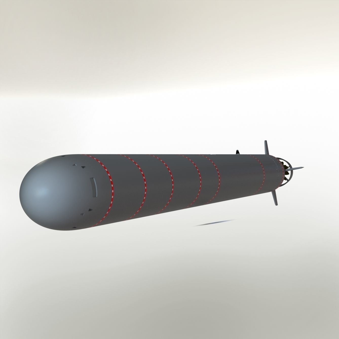 Poseidon drone 3D model_7