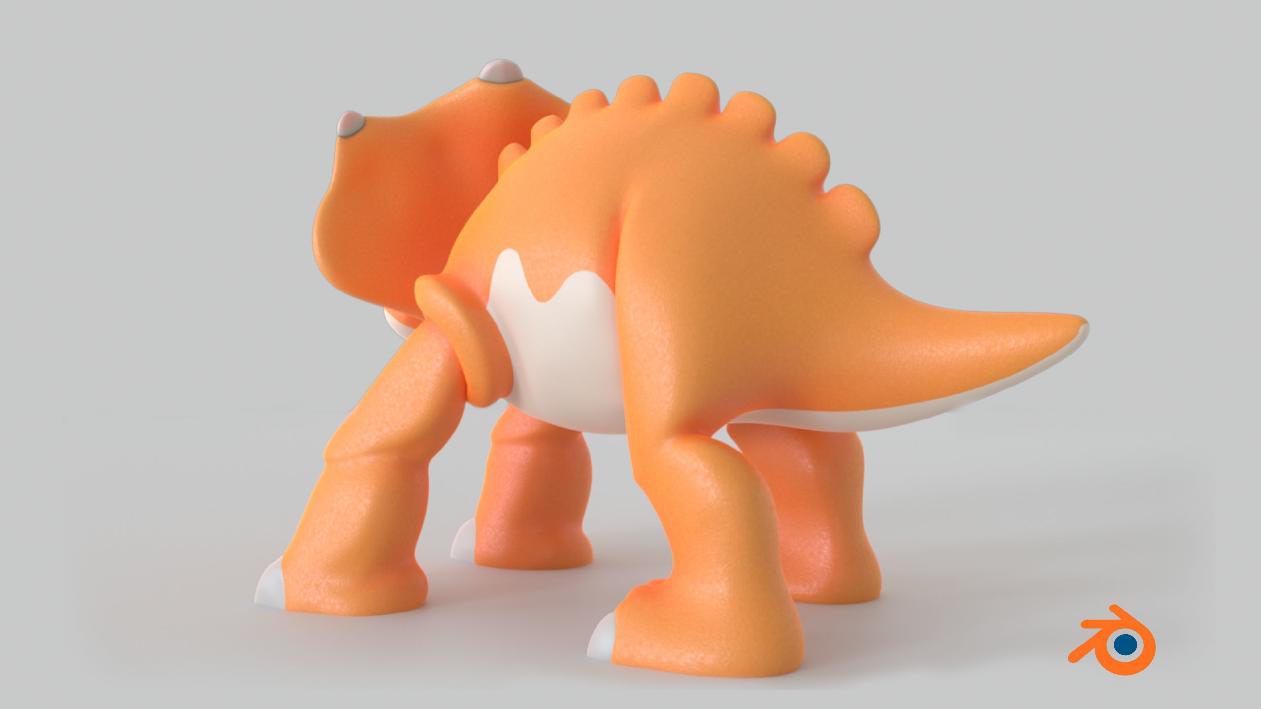 Cera Triceratops Free low-poly 3D model_6