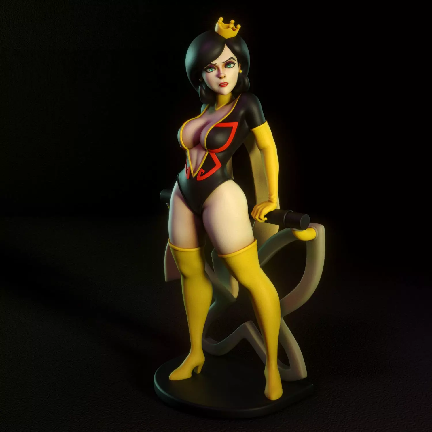 Dr Mrs The Monarch 3D print model