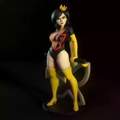 Dr Mrs The Monarch 3D print model