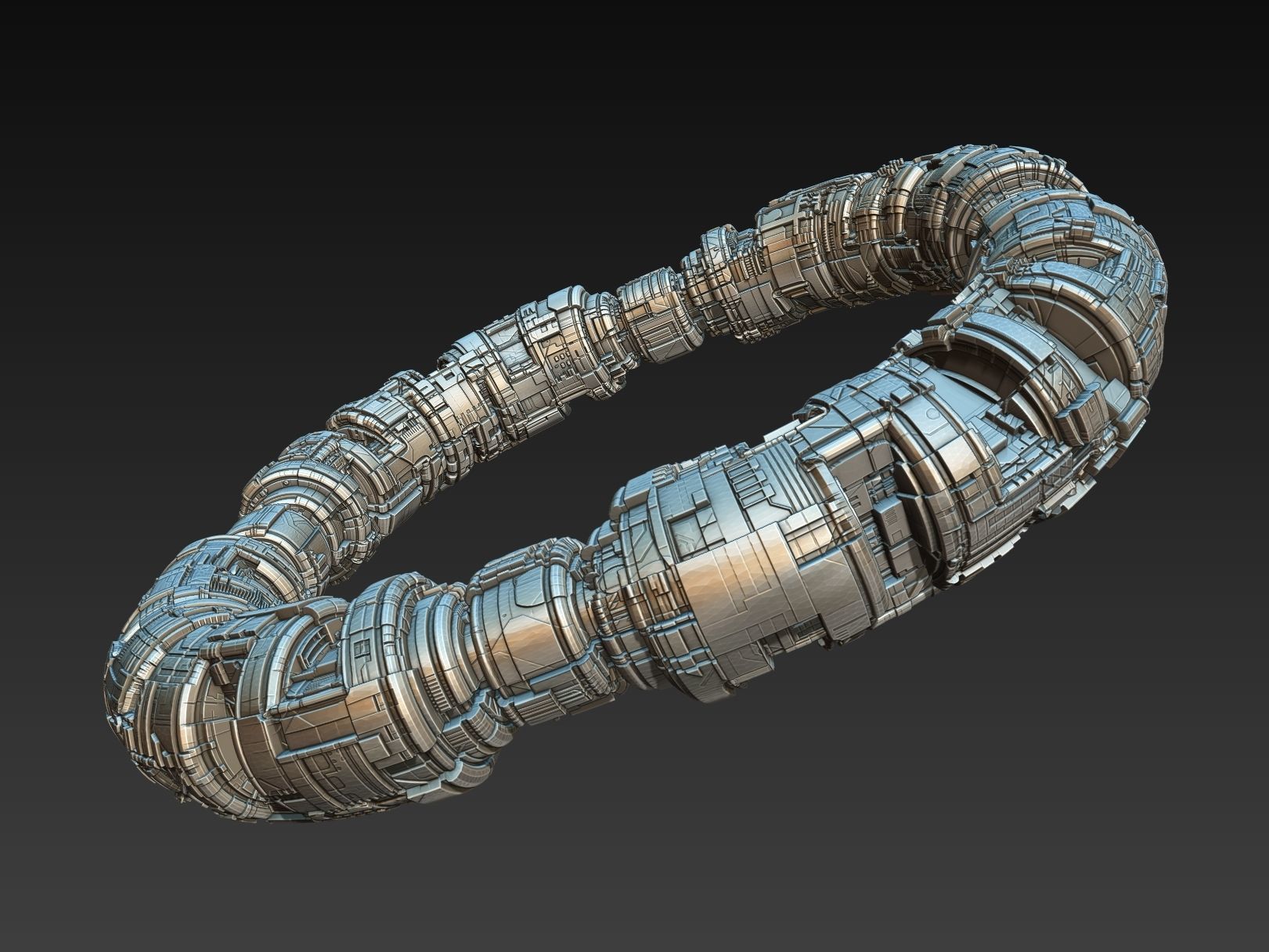 space equipment node 00072 3D model_9