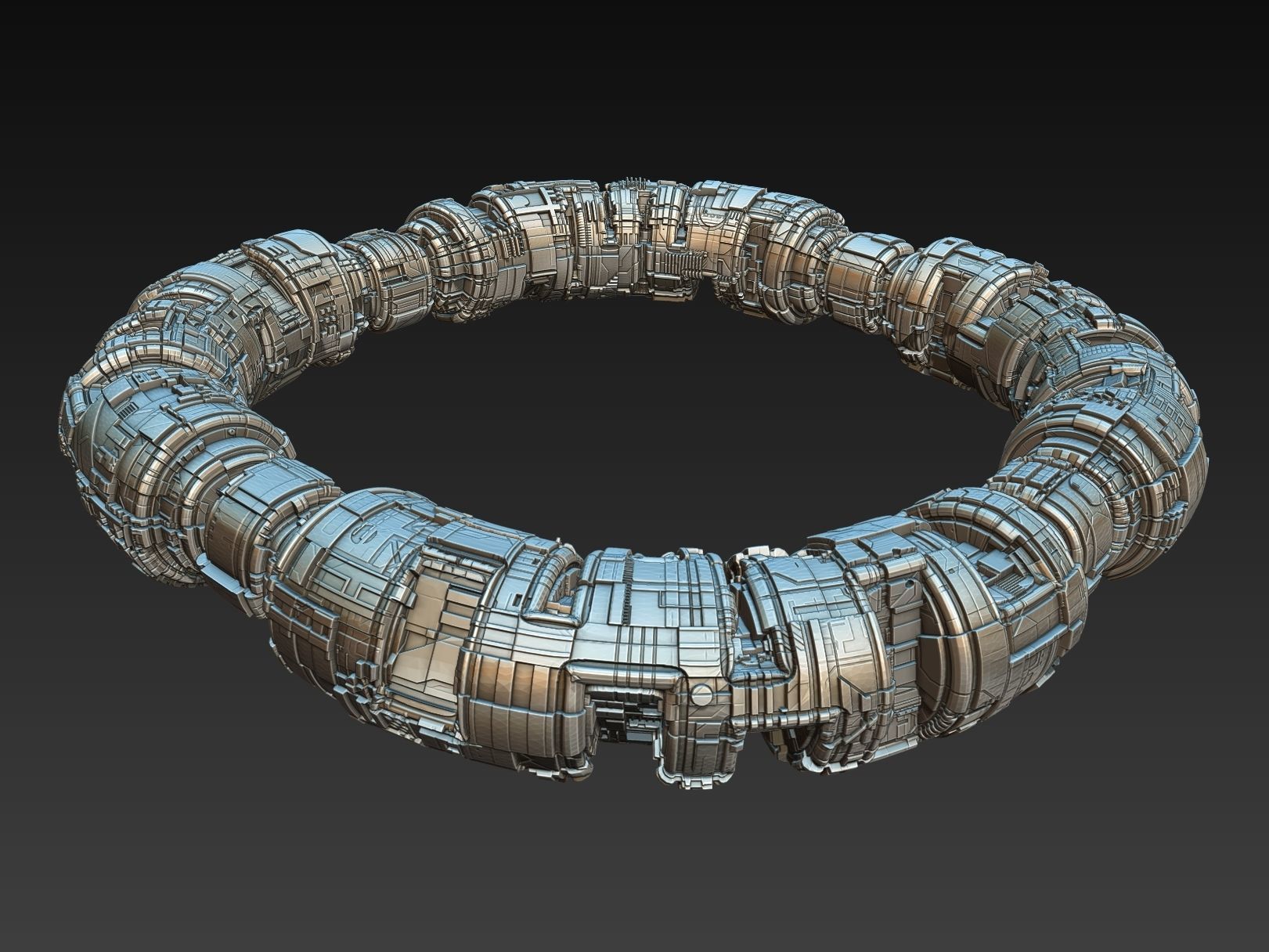 space equipment node 00072 3D model_6