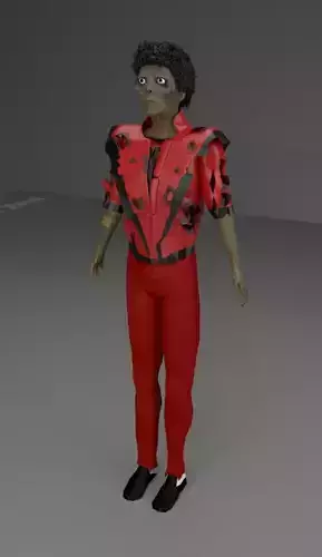 thriller african american woman in outfit