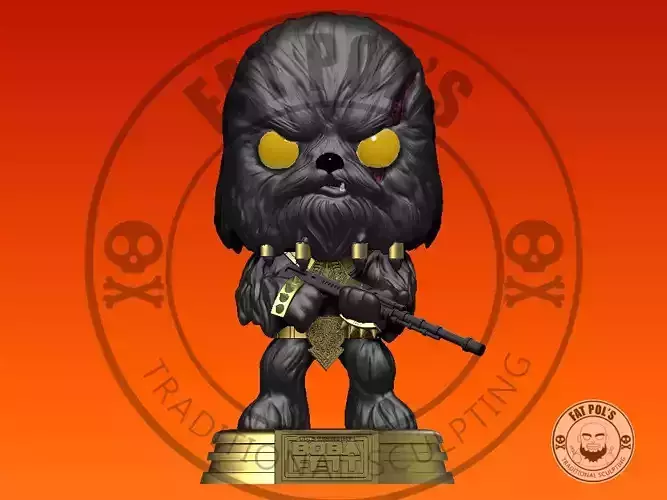 BLACK KRRSANTAN - FUNKO - THE BOOK OF BOBA FETT 3D print model