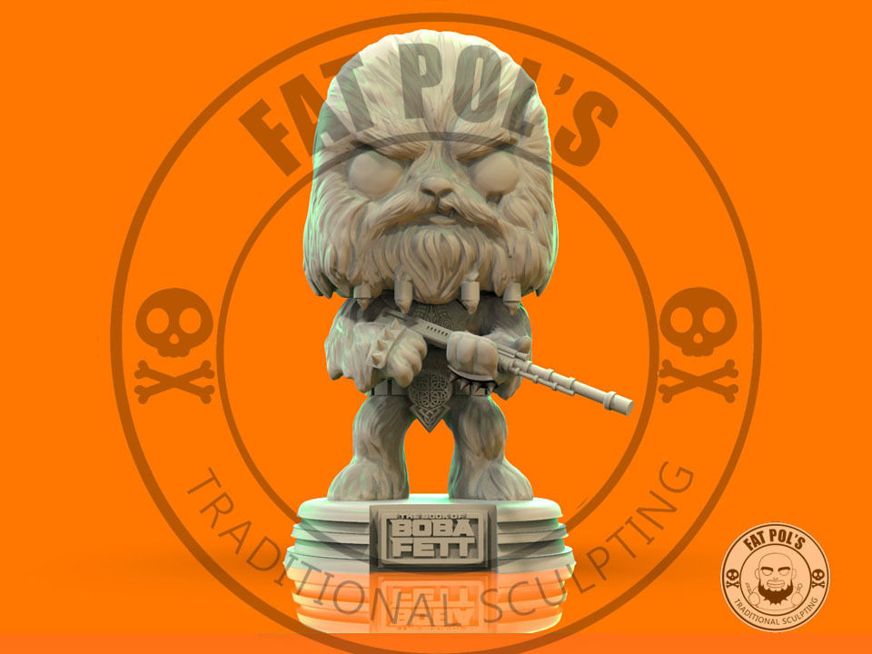 BLACK KRRSANTAN - FUNKO - THE BOOK OF BOBA FETT 3D print model_2