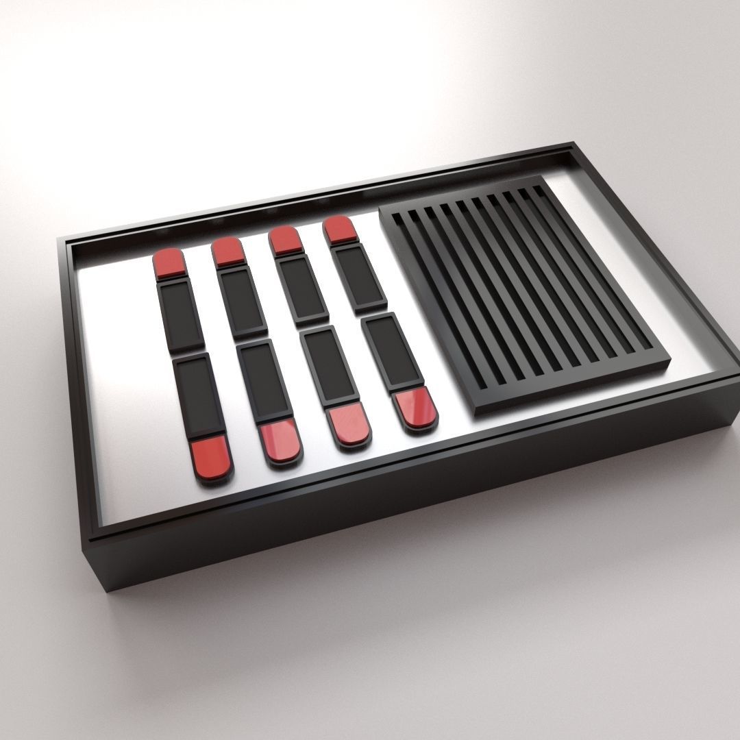 Apartment Buzzer 3D model_1