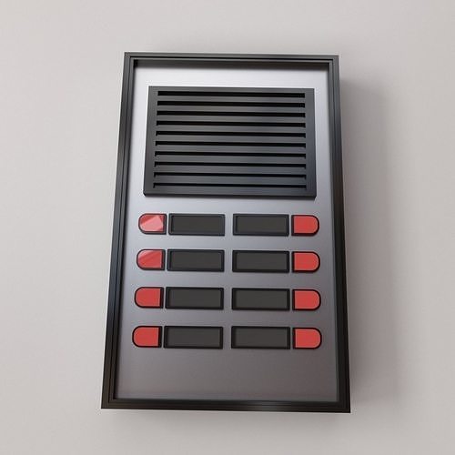 Apartment Buzzer 3D model
