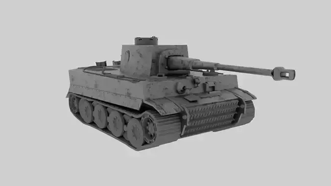 Tank 3D tiger
