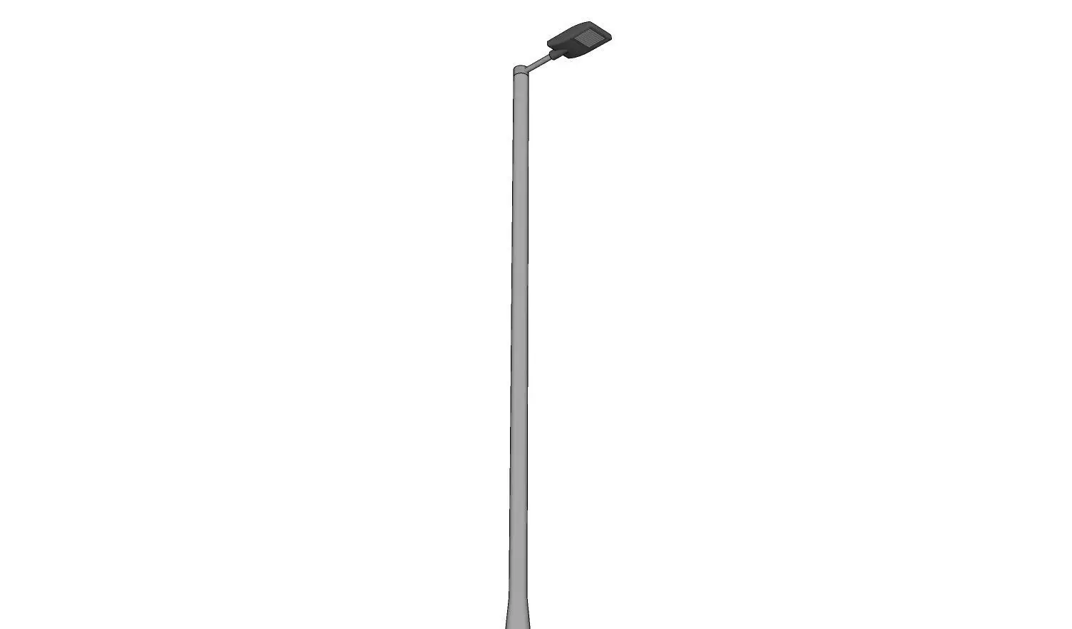 Lamp Post - Light Pole - Light Post - Street Light 22 3D model_0
