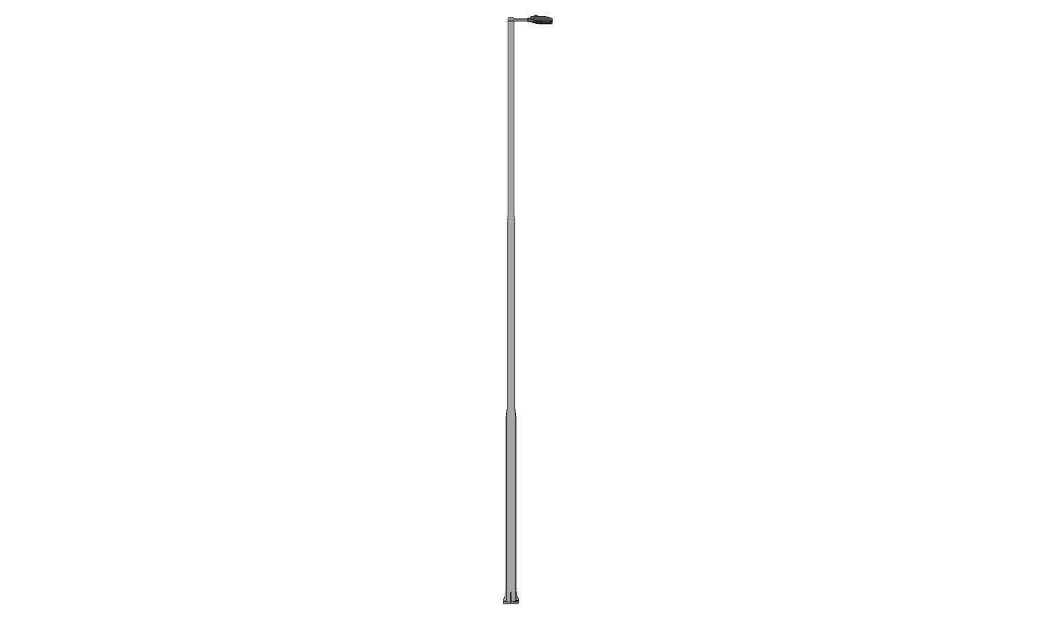 Lamp Post - Light Pole - Light Post - Street Light 22 3D model_3