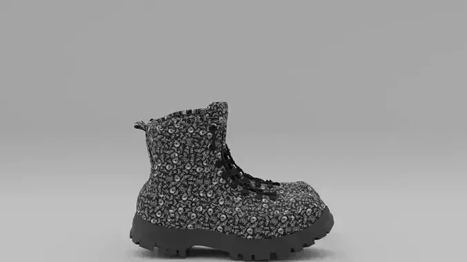  Skull Boot