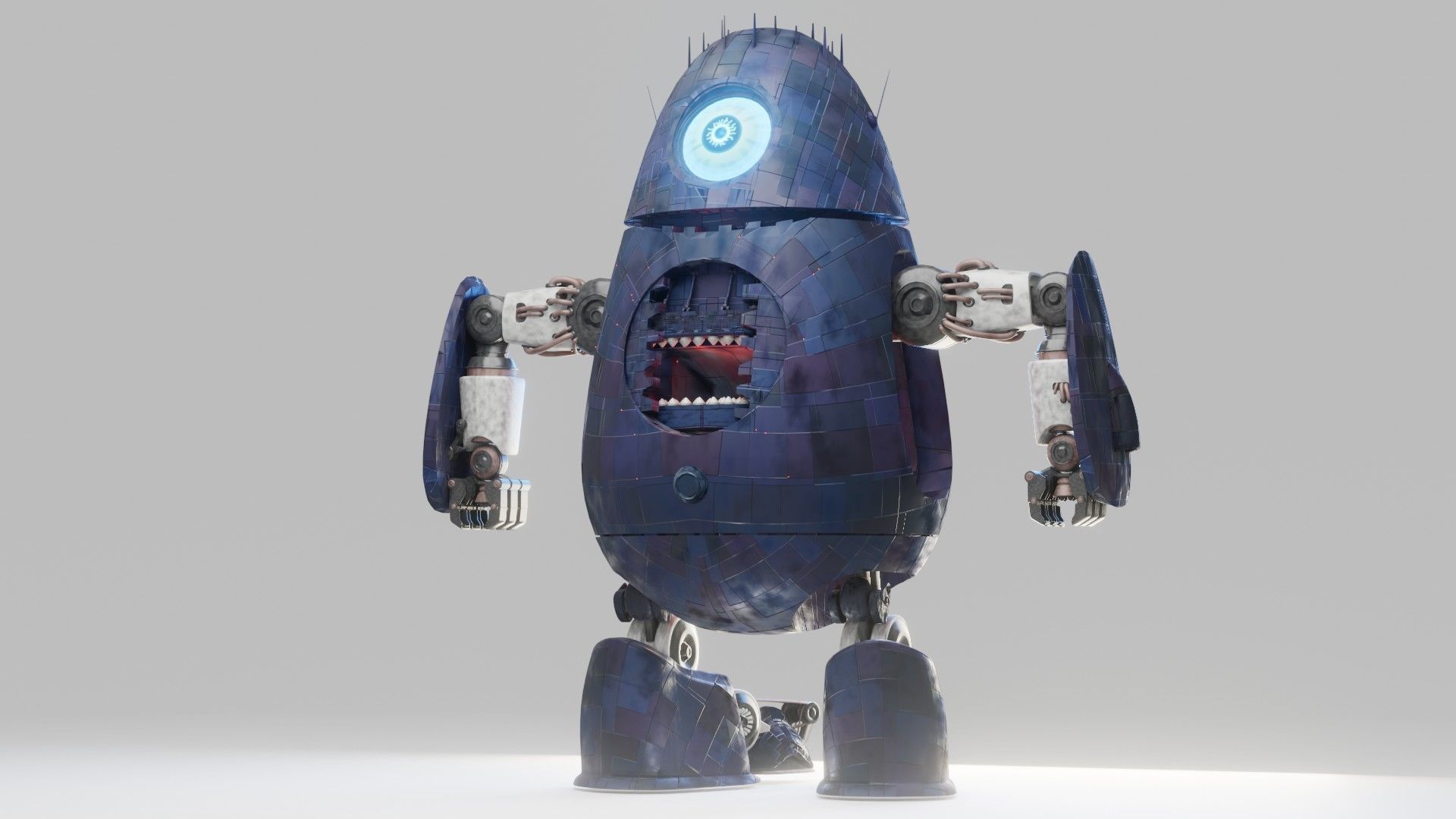 Alien Probe from Monsters Vs Aliens 3D model_6