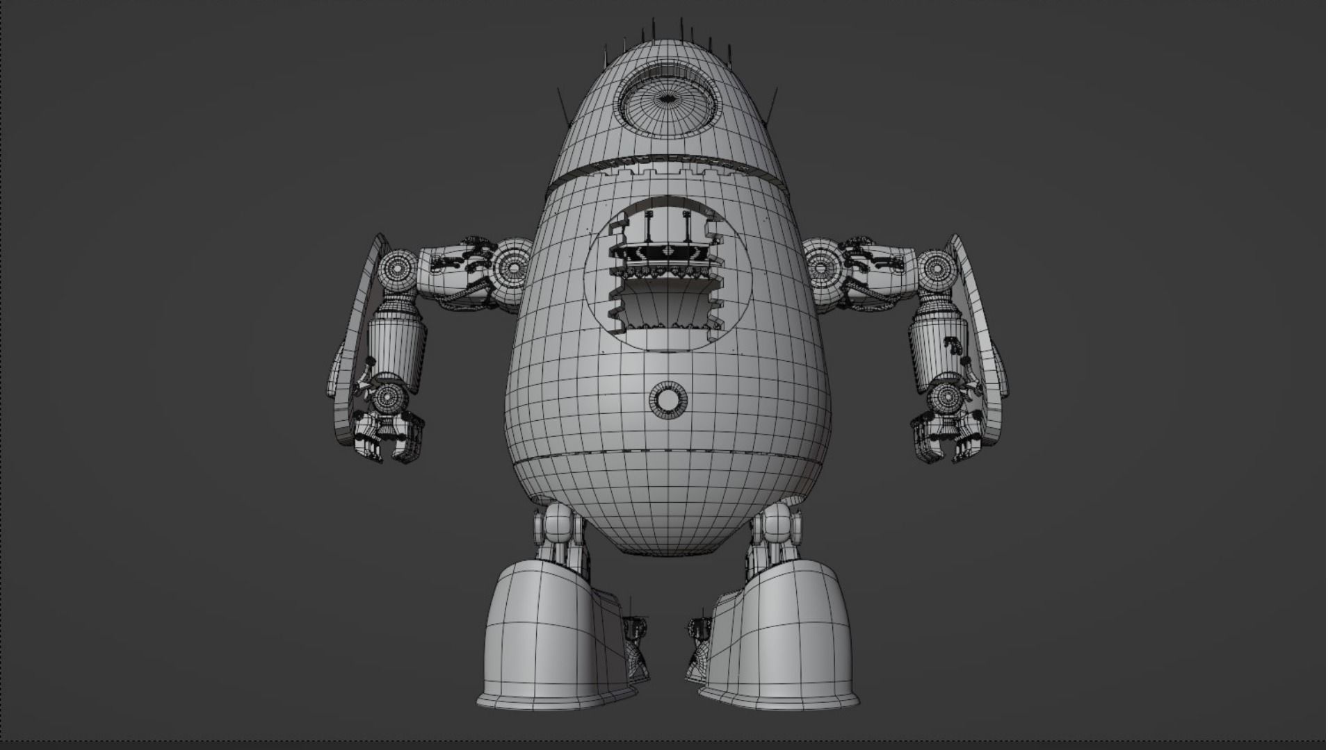 Alien Probe from Monsters Vs Aliens 3D model_14